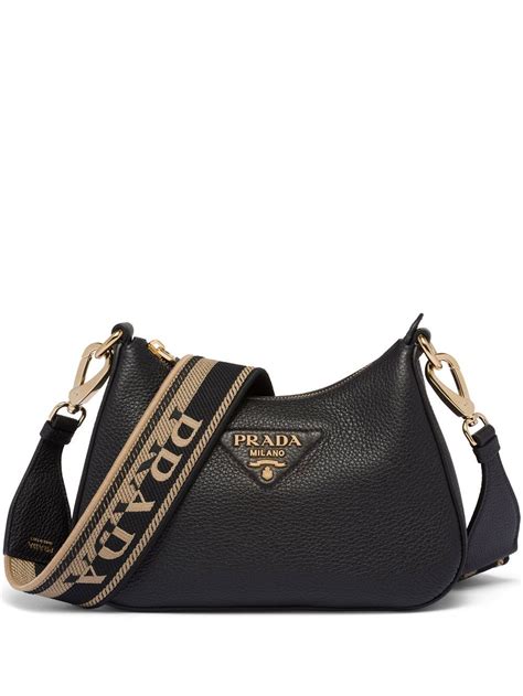 prada crossbody thick strap|Prada silver crossbody handbags.